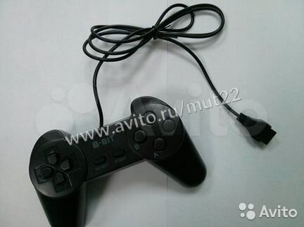Dendy Controller (форма Sony) 9р Black узкий разъе