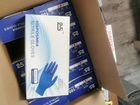 Одноразовые чистые нитриловые перчатки в наличии объявление продам