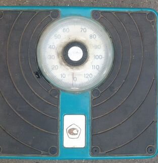 Весы напольные механические до 120кг СССР