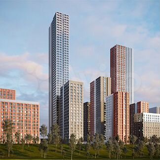 1-к квартира, 47.4 м², 10/19 эт.