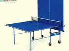 Теннисный стол Olympic blue с сеткой 77.206.49
