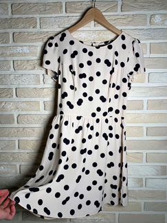 Платье в горошек Topshop