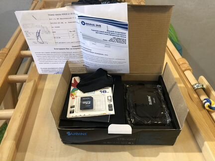 Видеорегистратор с радар детектором subini STR-GH7