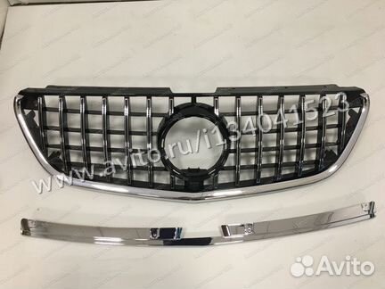 Решетка радиатора Mercedes Vito W447 GT хром
