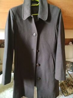 Пальто шерстяное, размер 44-46