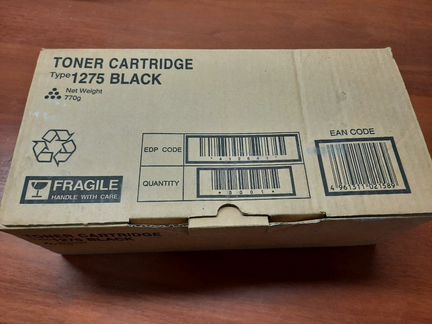 Картридж ricoh toner type 1275 black