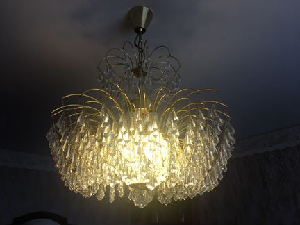Люстра хрустальная
