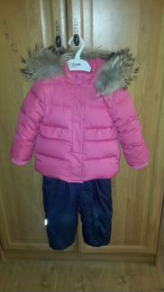 Теплый (пух), легкий, стильный комплект (86р),ВДНХ