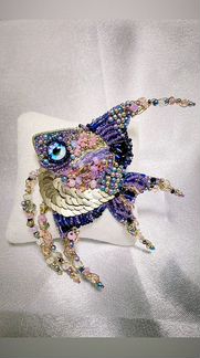 Дизайнерская Брошь «Склярия»