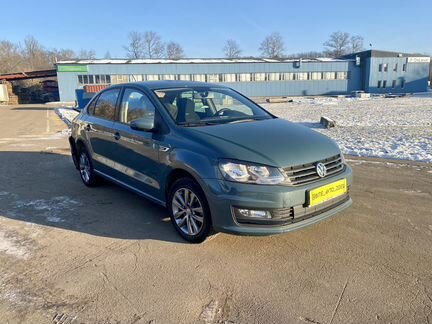 Volkswagen Polo 1.6 МТ, 2019, битый, 38 000 км