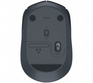 Мышь Logitech M170 серая, 910-004642