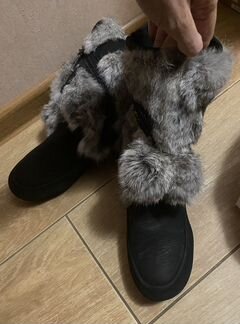 Угги кожаные