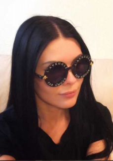 Очки с надписями