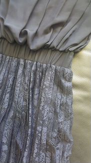 Платье темно-синее, бу 1 раз