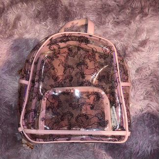 Прозрачный рюкзак