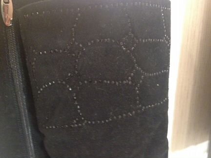 Зимние замшевые сапоги 38 р