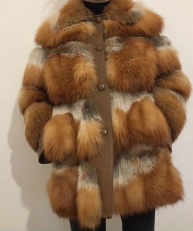 Шуба из лисы