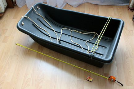 Санки корыто рыбака Winter Sled