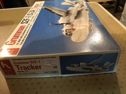Сборная модель самолёта 1:72 Grumman S2F1(S2A) Tra