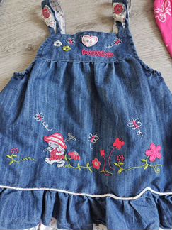 Пакет платьев для сада 80-92