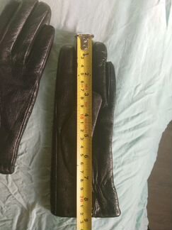 Перчатки женские кожа