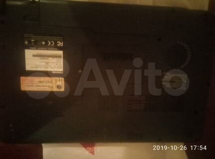 Ноутбук toshiba c660-1wt на запчасти