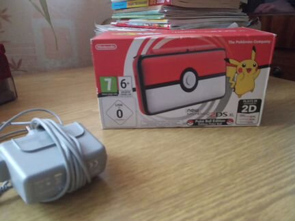 New Nintendo 2Ds XL + 2 Игры