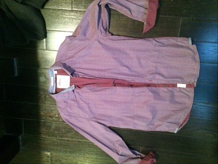 Рубашка темно бордового цвета mexx