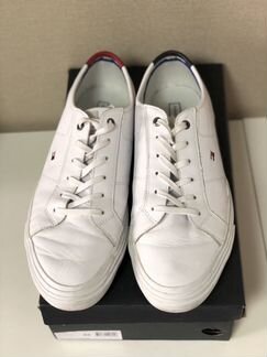 Мужские белые кеды Tommy Hilfiger