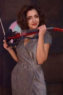 Музыкант на мероприятие (скрипач). скрипка, электр