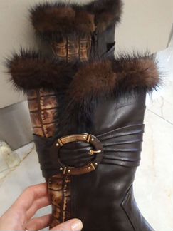 Новые итальянские полусапоги зимние