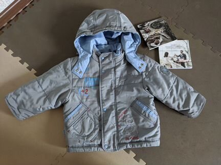 Теплая зимняя курточка 92-98р