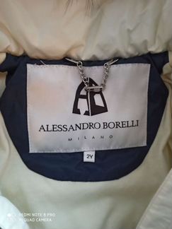 Пуховик Alessandro Borelli, 2y