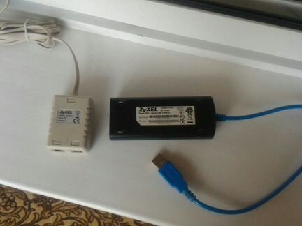 Модем zyxel adsl USB