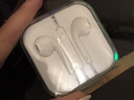 Наушники apple earpods проводные