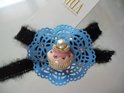 Эффектная брошь мороженое VDP оригинал