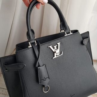 Новая женская сумка Louis Vuitton LockMe черная