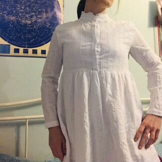 Платье рубашка кружевная