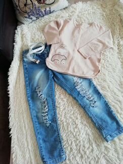 Одежда для девочки 5-6 лет