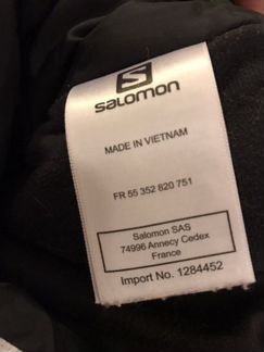 Брюки горнолыжные Salomon для девочки 140 см