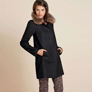 Пальто, шерсть р-р 42-44