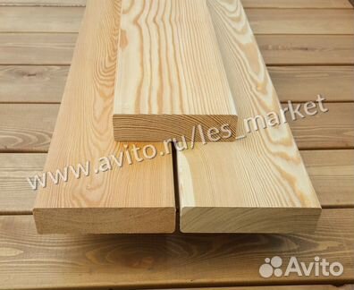 Палубная доска из лиственницы 28х115х2000 мм