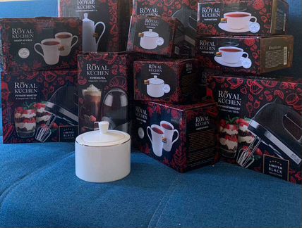 Сахарница фарфоровая