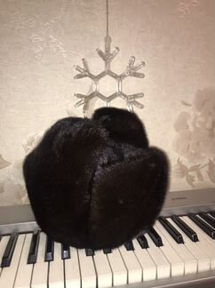 Норковая шапка мужская