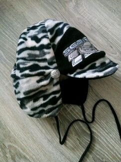 Шапка зимняя для мальчика, 50-52