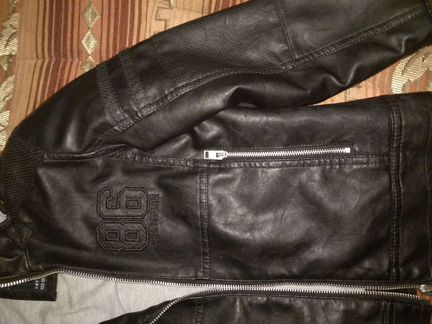 Куртка бомбер для мальчика 7 лет