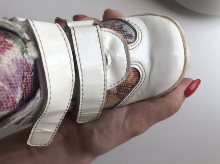 Ботиночки для девочки 14 см в отличном состоянии п