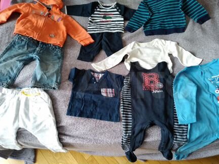 Комплект одежды для мальчика от 3 мес до 1,5 лет