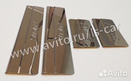 Накладки на пороги Ford Focus 2 Форд Фокус