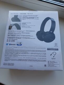 Наушники sony mdr-xb650bt black